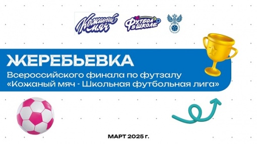 Школьная футбольная лига 2025. Результаты жеребьевки.